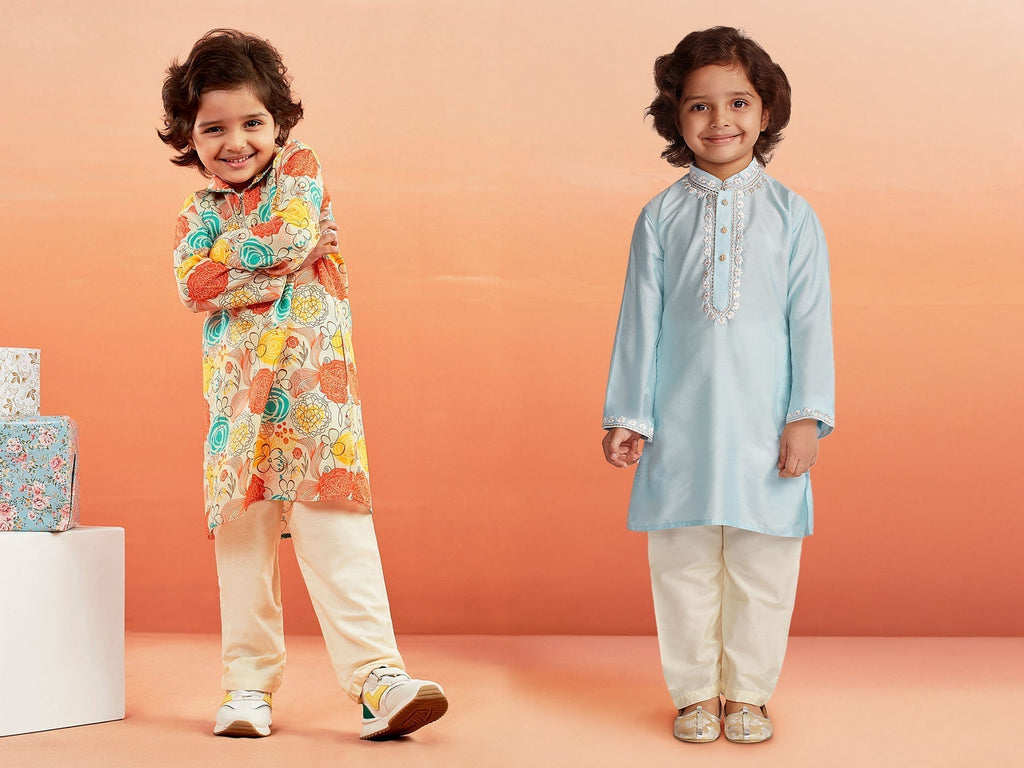 Colour Me Calm: How Ethnicwear Shapes Kids’ Moods, Mindfulness & More - vastramay