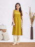 Women's Mustard Yellow Kurta Set