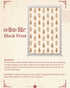 Men's Cream Block Print Cotton Jacket Kurta & Pyjama Set