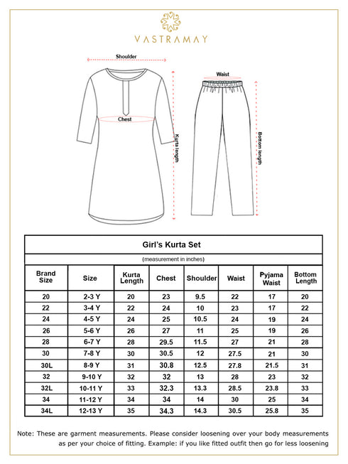 Girl's Green Pure Cotton Chikankari Kurta With Leggings