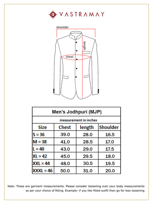 Men's Cream Cotton Linen Jodhpuri