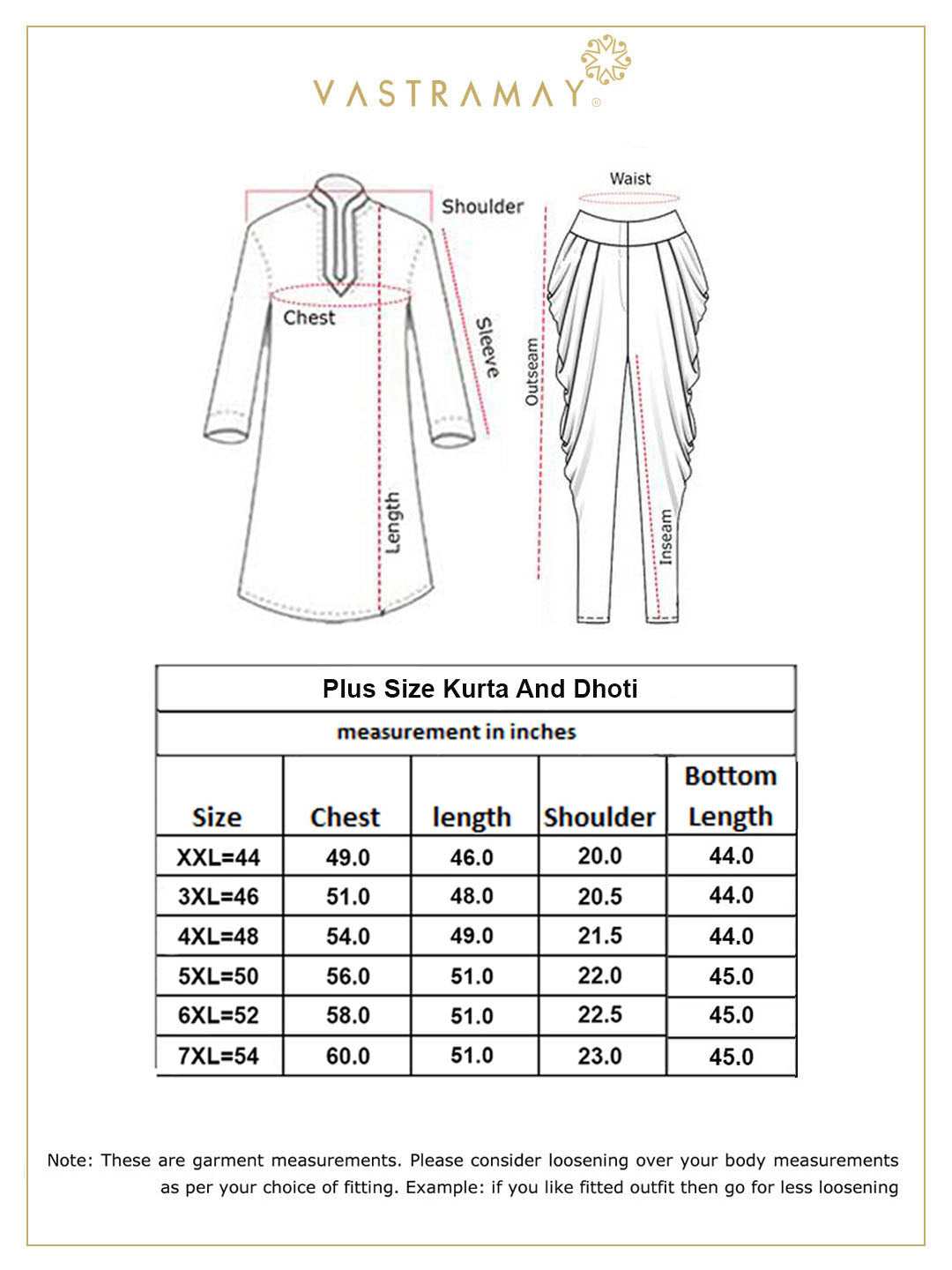Men's Plus Size Mustard Chikankari Embroidered Kurta And White Dhoti Set