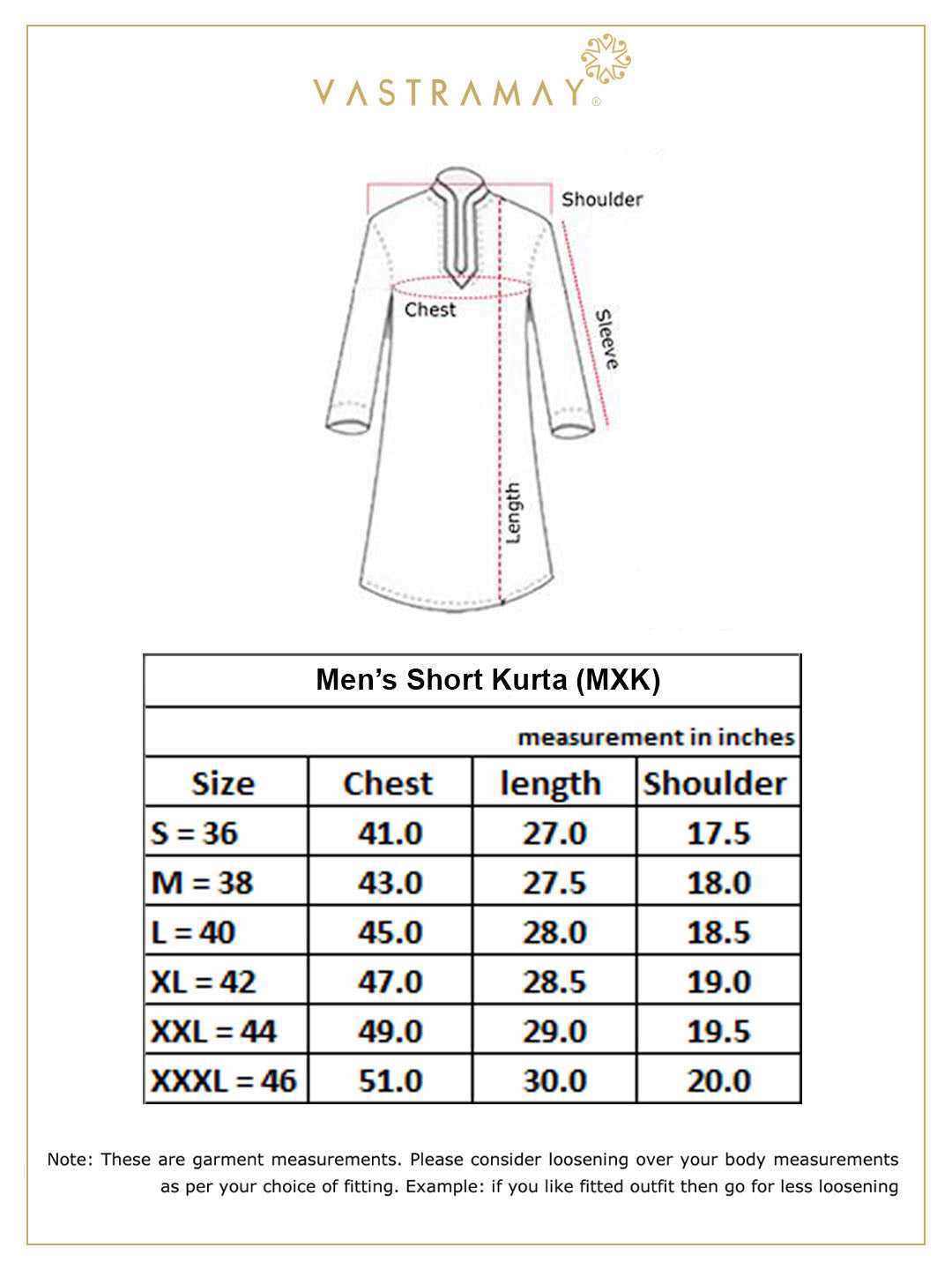 Men's Coffee Brown Ajrakh Print Short Kurta