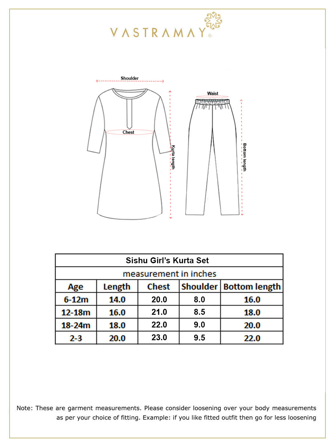 Sishu Girl's Black Mirror Kurta Pyjama Set