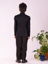 Boy's' Black Shirt Blazer And Pant