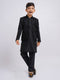 Boy's' Black Jodhpuri, Kurta And Pyjama Set
