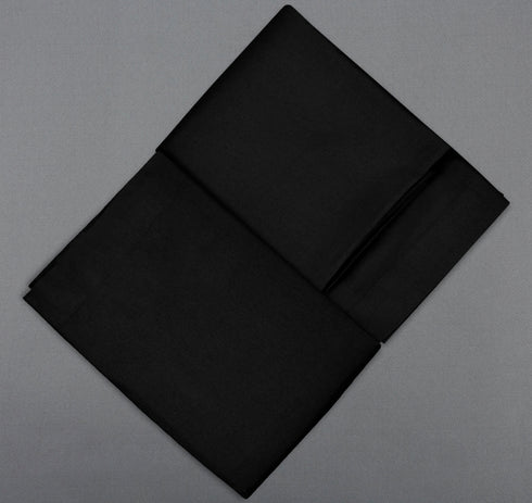 Boy's' Black Viscose Kurta Lungi And Safa Set