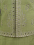 Boys Pista Green Silk Blend Embroidered Nehru Jacket Set
