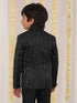 Boy's Black Sequined Blazer