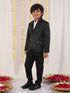 Boy's Black Sequined Blazer