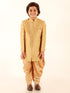 Boy's Beige Indo Western Set