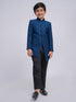 Boy's' Turquoise Indo Western Set