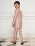 Boy's' Rose Gold Indowestern Set