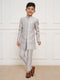 Boy's' Silver Indowestern Set