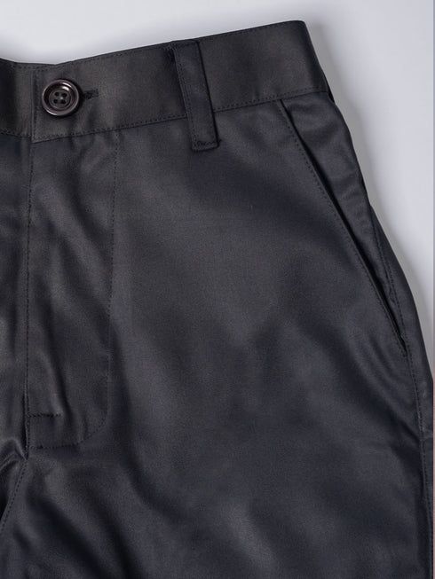 Boys' Black Indo western set