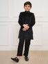 Boys' Black Indo western set