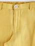 Boy's Mustard Velvet Indo-Western Set