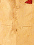 Boy's Rose Gold Silk Blend Jacket With Kurta Pyjama Set