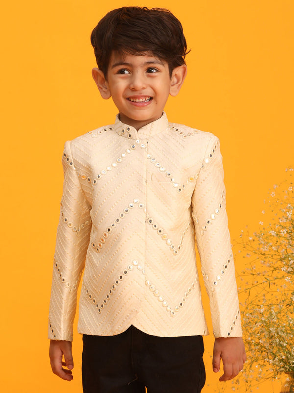Boy's' Cream Jodhpuri