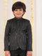 Boy's Black Sequined Jodhpuri