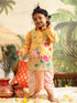 Boy's' Yellow Krishna Kurta And Dhoti Set
