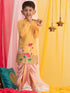 Boy's' Yellow Krishna Kurta And Dhoti Set