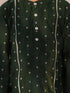 Boy's' Bottle Green Kurta Pyjama Set