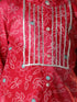 Infant Boy's' Pink And White Cotton Kurta And Pyjama Set