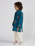Boy's' Blue Kurta And Patiala Set