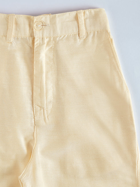 Boy's' Multicolour Kurta And Pyjama Set