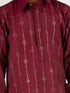 Boy's' Wine Kurta And Patiala Set
