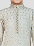 Boy's Off White Kurta And Pyjama Set