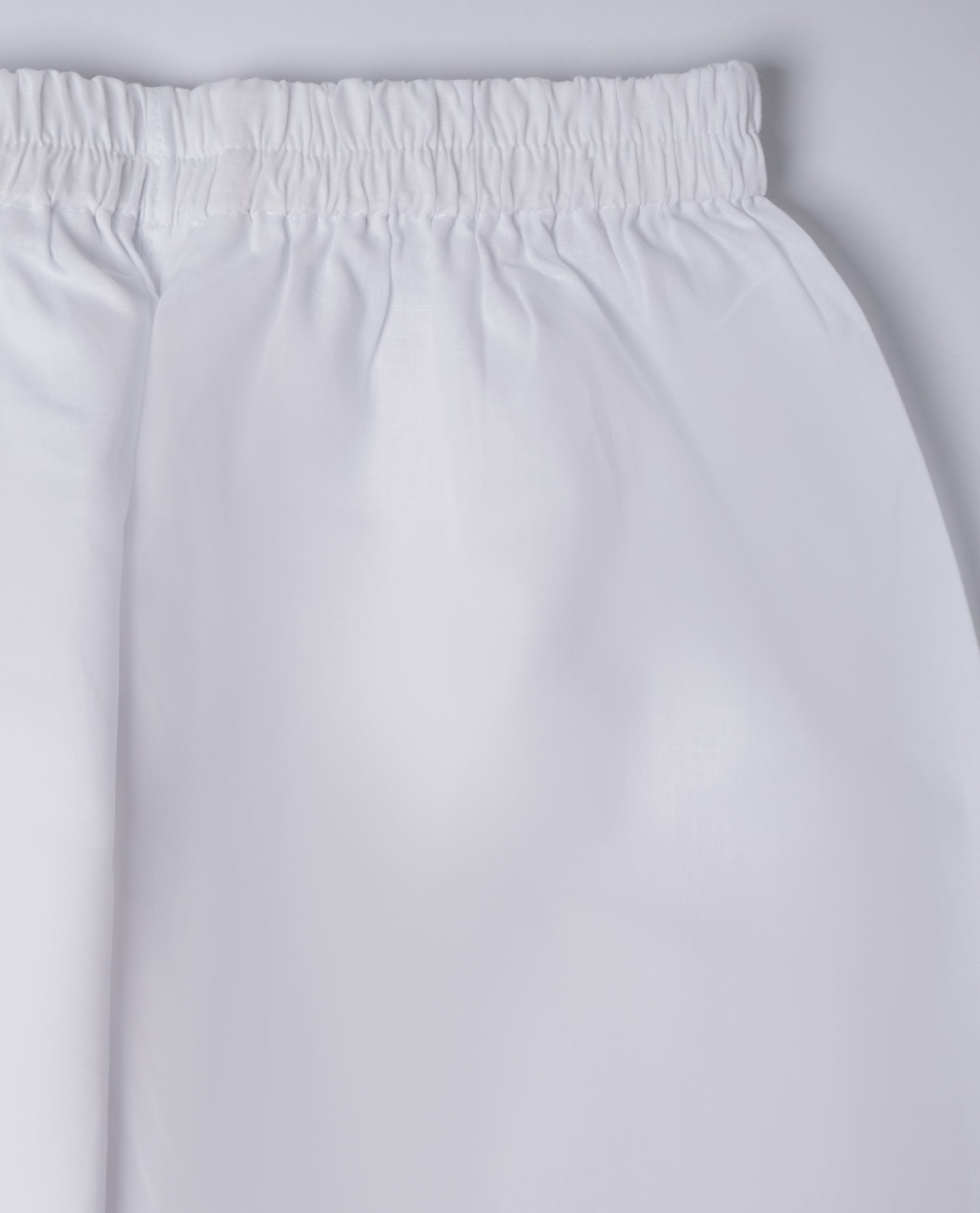 Boy's Blue Kurta Pyjama Set With Kantha And Floral Print