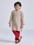 Boy's' Mint Green Kurta Pyjama Set