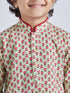 Boy's' Mint Green Kurta Pyjama Set