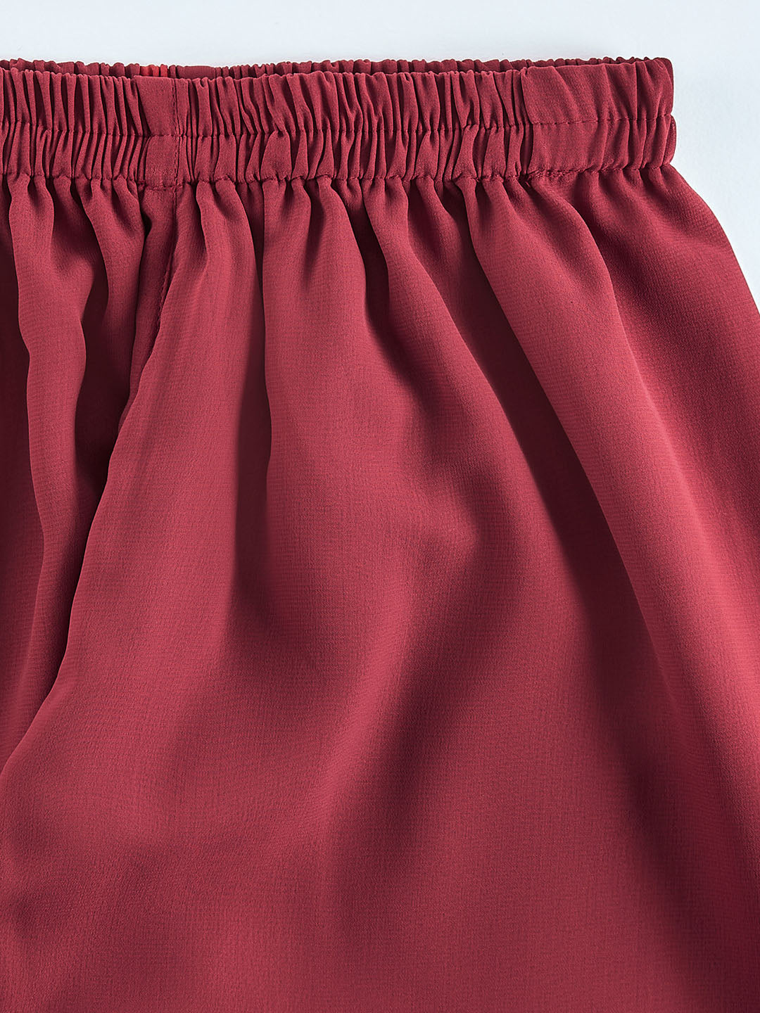 Boy's' Maroon Kurta And Pyjama Set