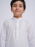 Jbn Creation Boy's' White Pure Cotton Kurta, Pyjama & Dupatta Set