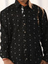 Boy's Black Ethnic Shirt