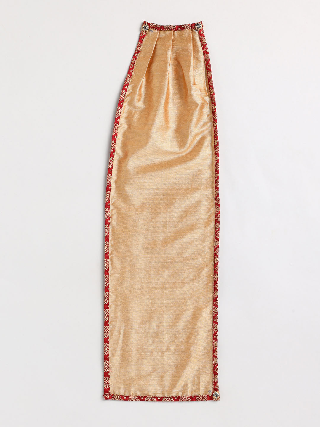 PAWS BY VASTRAMAY Dogs' Maroon Woven Silk Blend Lehenga Choli Set - Dogs Ethnic Wear by Vastramay - Dog, Dog Apparel, Dog Dress, Dog Ethnic Dress, female dog outfit, Large, Maroon, Medium, Silk Blend, Small