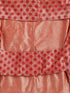 Dogs' Pink Block Printed Cotton Blend Jacket With Attached Solid Kurta