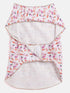 Dogs' White Abstract Printed Cotton Blend Ethnic Jacket