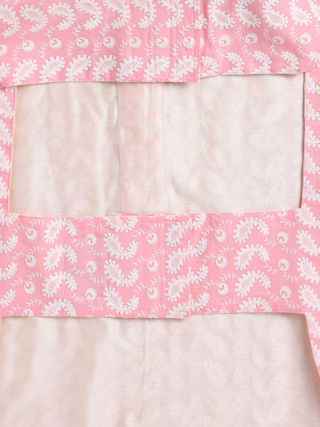 Dogs' Pink Chikankari Pure Cotton Ethnic Kurta