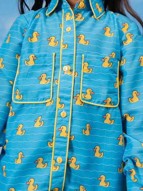 Girl's' Blue Co-Ords