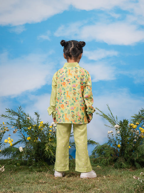 Girl's' Green Co-Ords