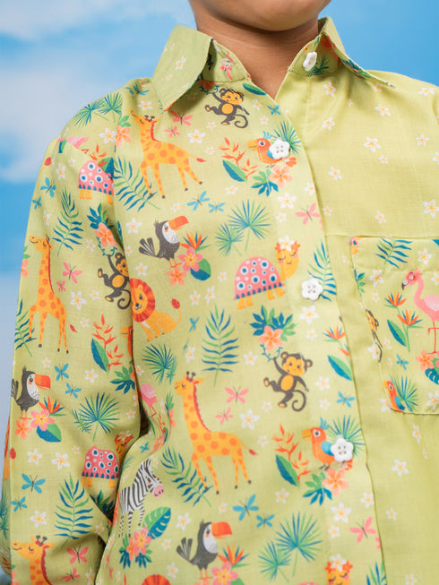 Girl's' Green Co-Ords