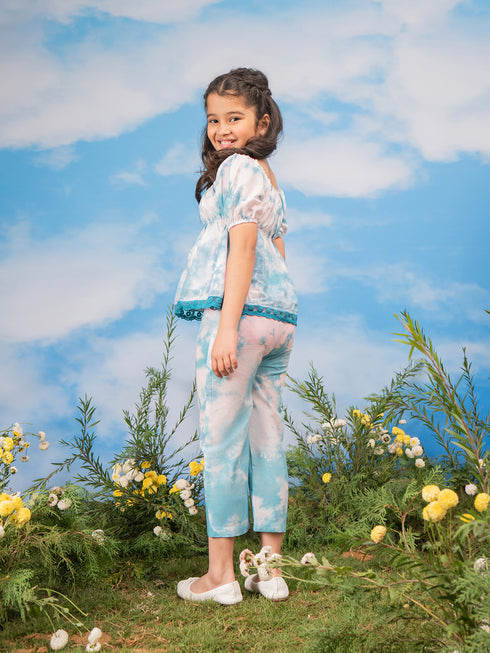 Girl's' Blue Co-Ords