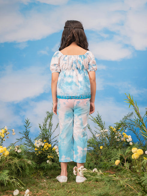 Girl's' Blue Co-Ords