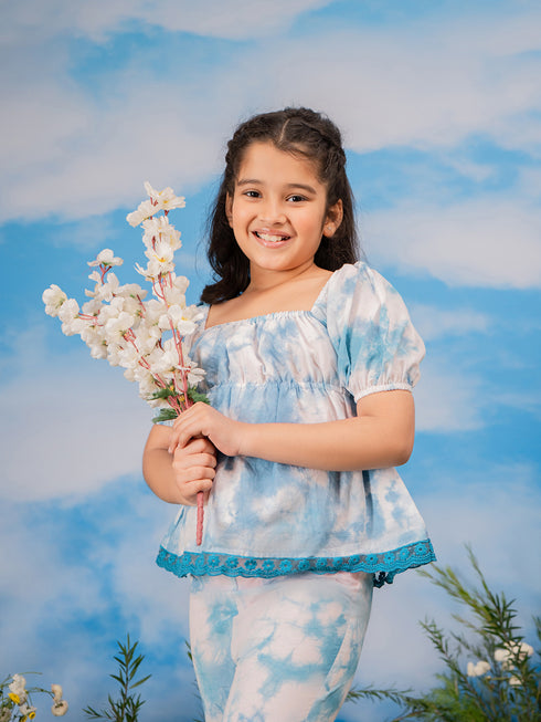 Girl's' Blue Co-Ords