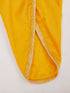 Girl's' Mustard Kurta And Dhoti Pant Set