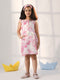 Girl's' Pink Cotton Summer Dress